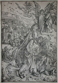 Durer Angel with te key to bottomless pit
